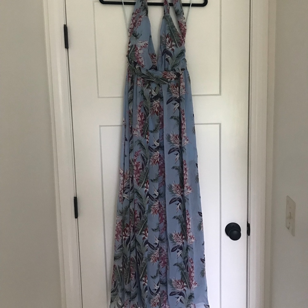 M-Slit Maxi Dress